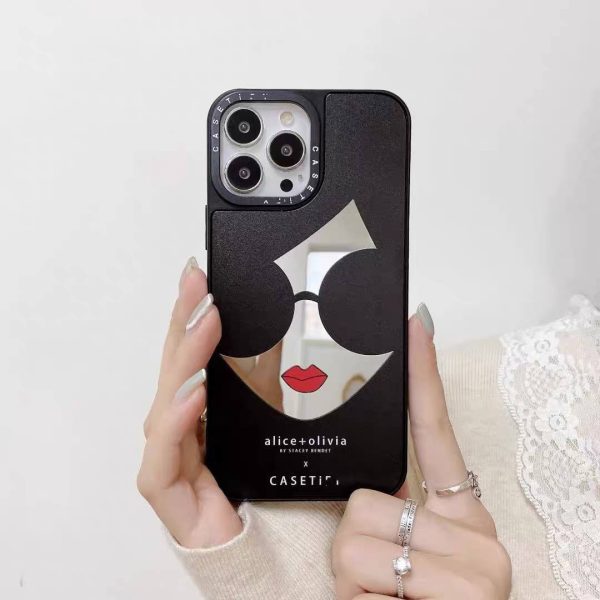 قاب آیینه ای CaseTify Alice Olivia تک چهره برای آیفون