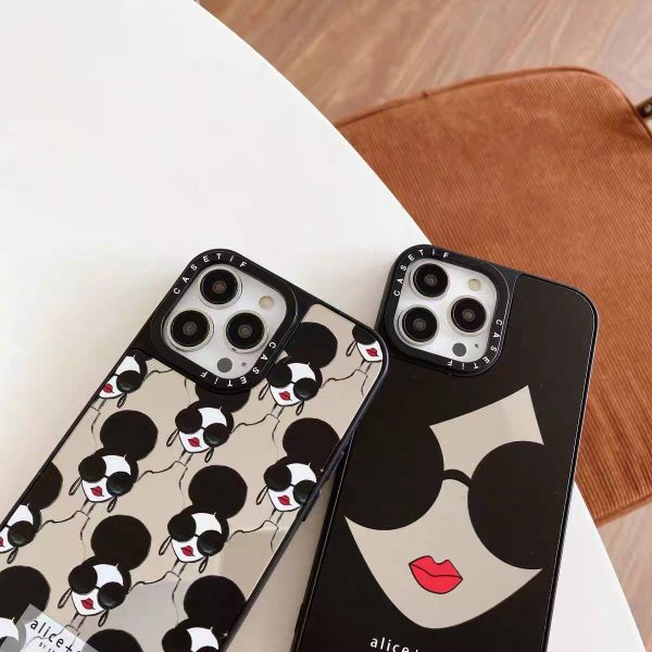 قاب آیینه ای CaseTify Alice Olivia تک چهره برای آیفون