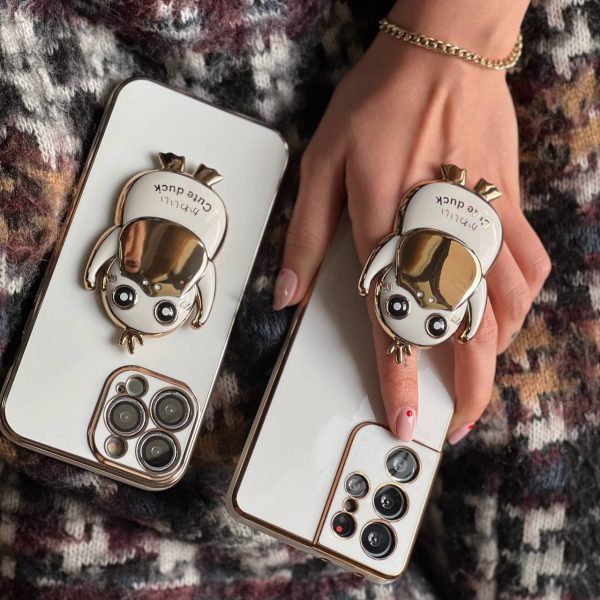 قاب Cute duck استندی mycase برای آیفون