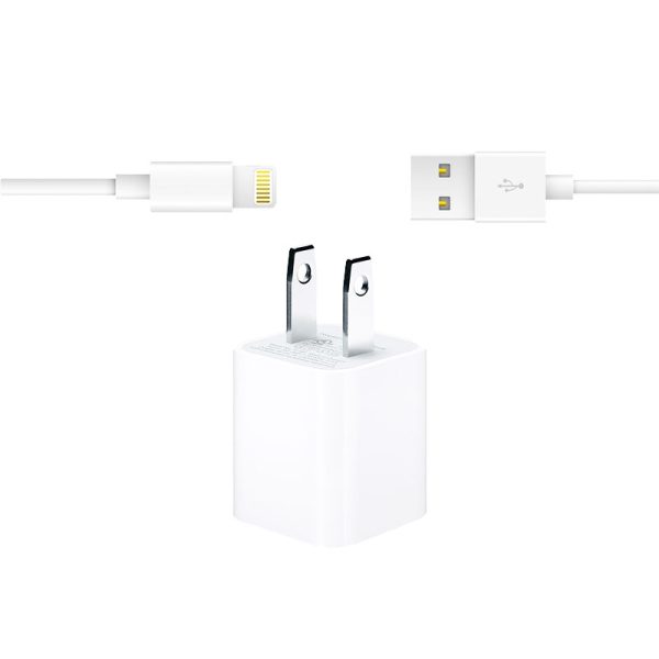 شارژر اصلی Apple iPhone 5 با کابل
