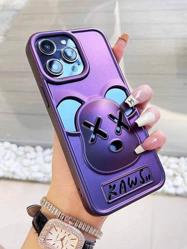 Kaws Mesh Purple iphone