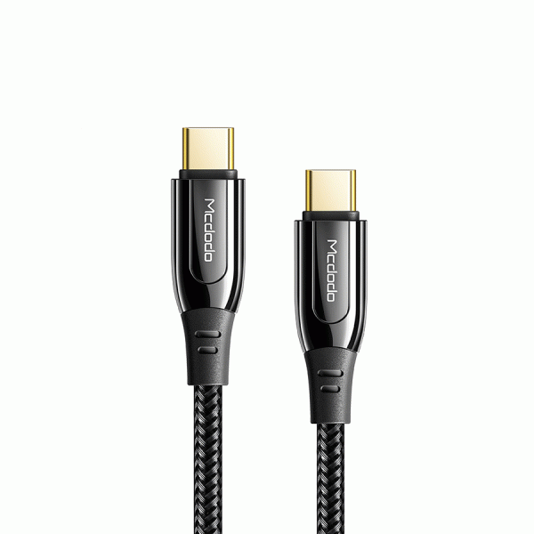 کابل شارژ فست شارژ تایپ سی به تایپ سی مک دودو Mcdodo 100W SuperCharge Type-C Data Cable CA-812