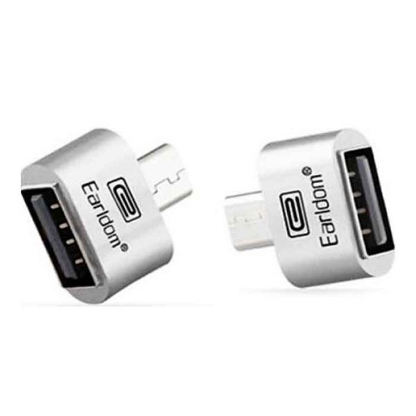 مبدل microUSB به USB OTG ارلدام مدل ET-OT04